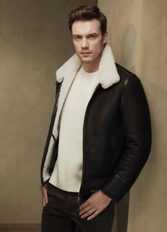 William Shearling Bomber Jacket