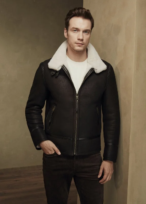 William Shearling Bomber Jacket