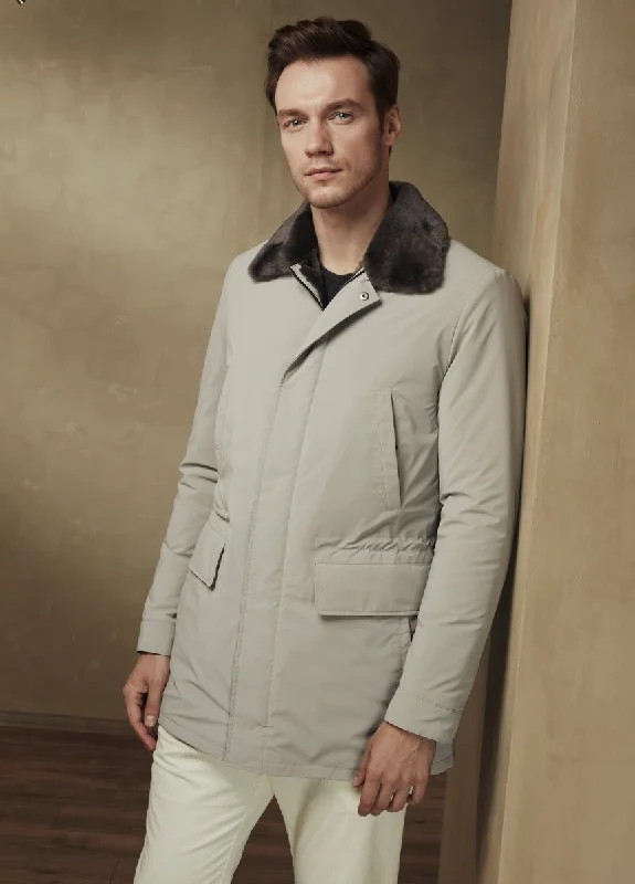 Mason Waterproof Shearling Coat