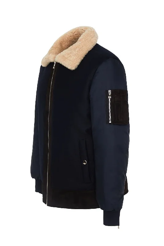 Robert Aviator Wool Jacket