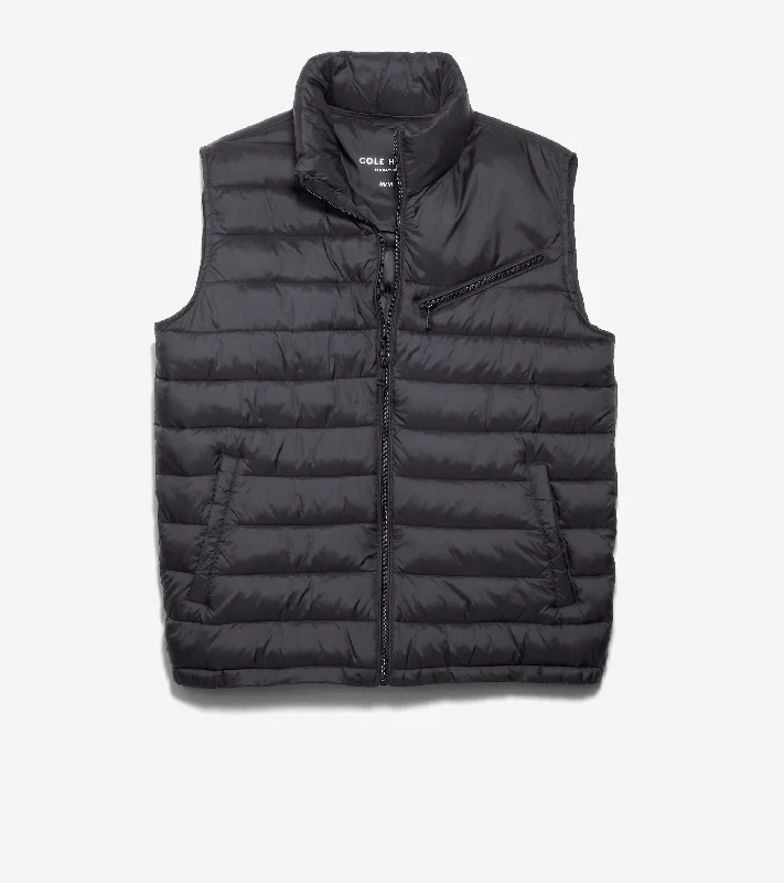 Men's Zip Front Quilted Vest