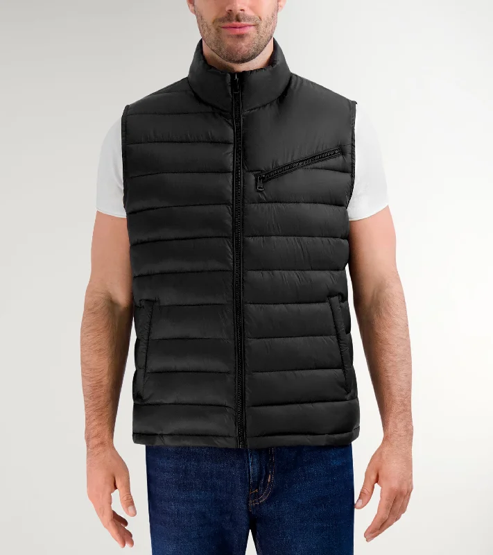 Men's Zip Front Quilted Vest