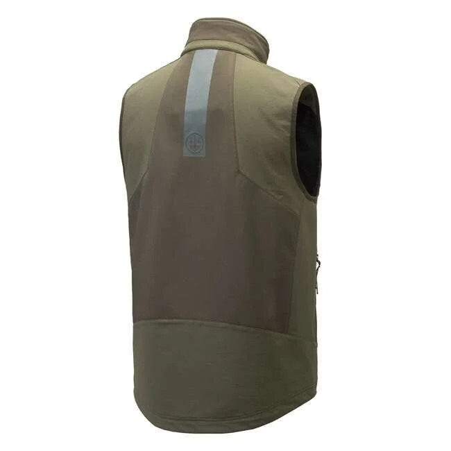 Beretta Butte Softshell Vest - Brown Bark/Moss