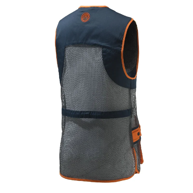 Beretta Full Mesh Vest Blue Total Eclipse / Grey