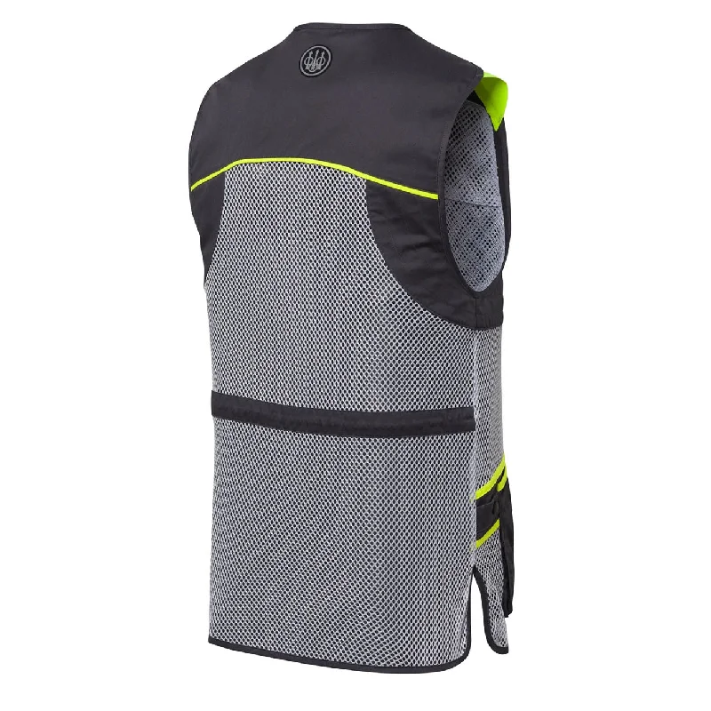 Beretta Full Mesh Vest Ebony / Ice Grey