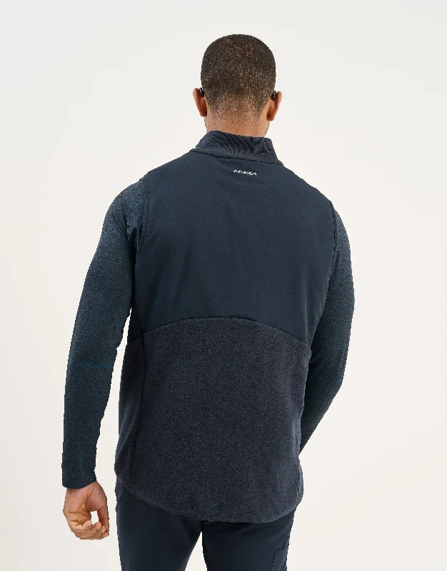 Essential Fleece Vest - Midnight Navy