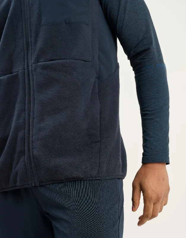 Essential Fleece Vest - Midnight Navy