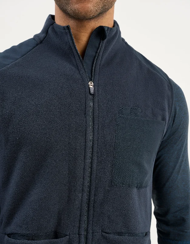 Essential Fleece Vest - Midnight Navy