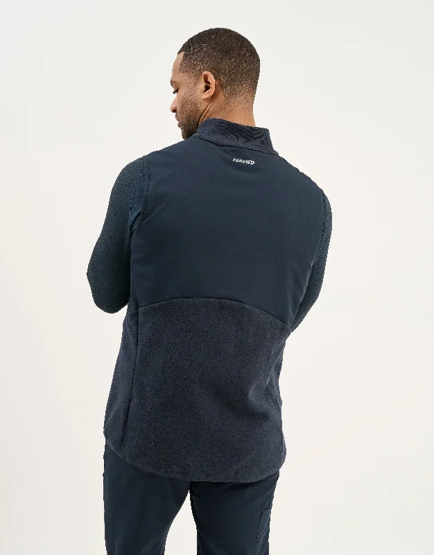 Essential Fleece Vest - Midnight Navy