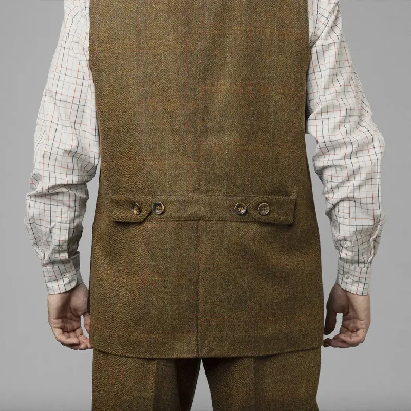 Harkila Kenmore Shooting Waistcoat - Terragon Brown