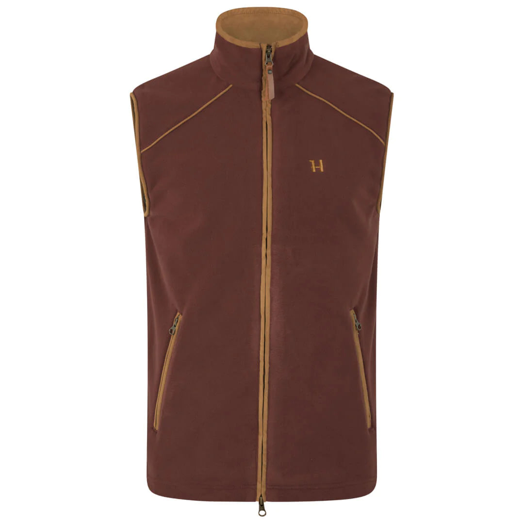 Harkila Sandhem 200 Waistcoat - Burgundy