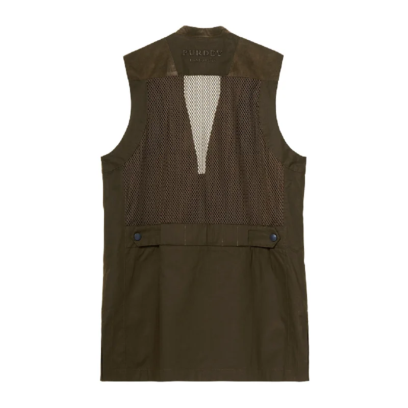 James Purdey Sporting Vest Dark Green