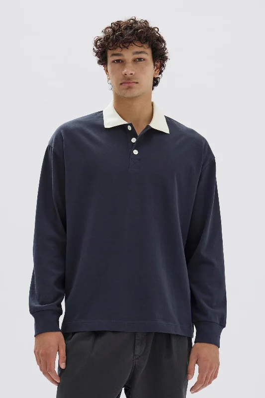 Leonard Long Sleeve Jersey Polo