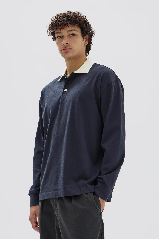 Leonard Long Sleeve Jersey Polo