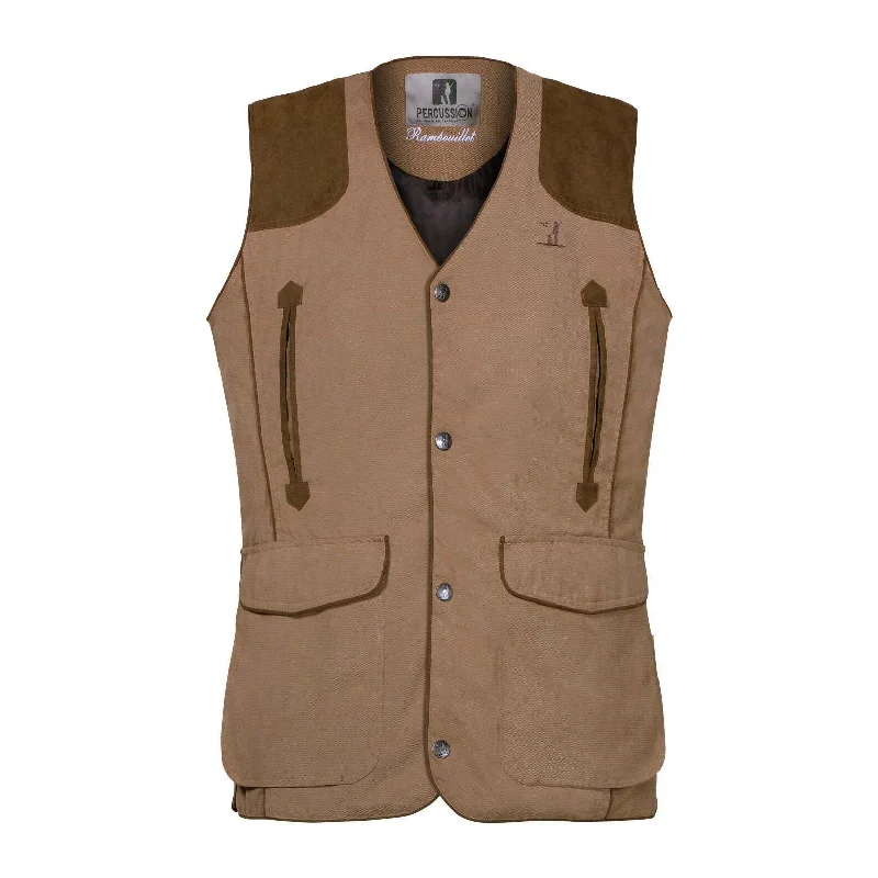 Percussion Men's Rambouillet Waistcoat - Tan