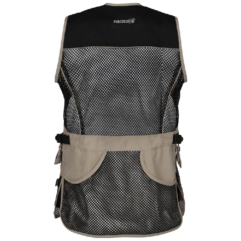 Percussion Skeet Vest - Black & Beige