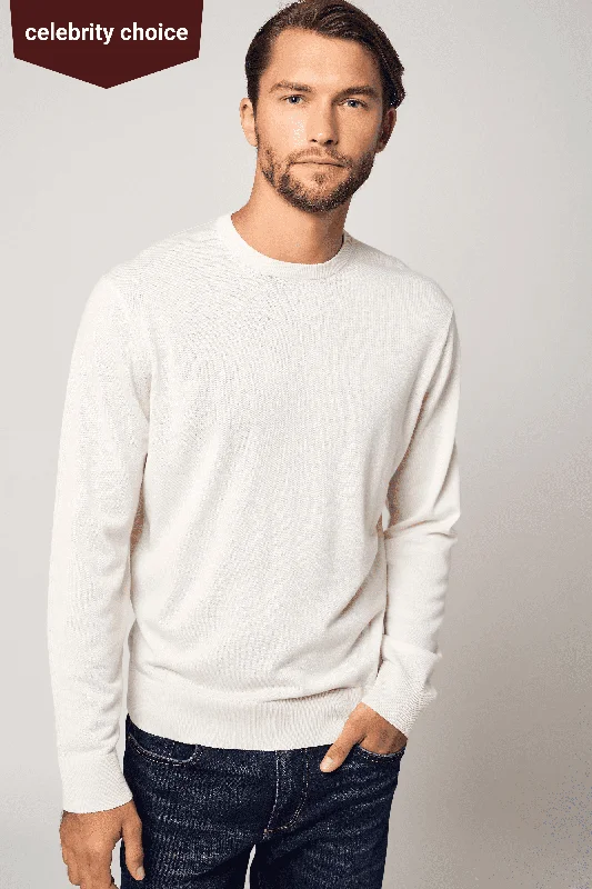 Pure Crew Neck Merino Sweater