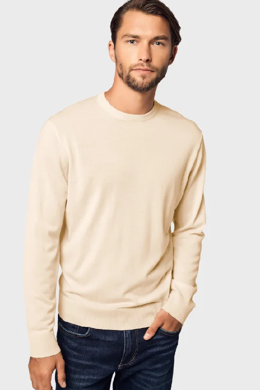 Pure Crew Neck Merino Sweater