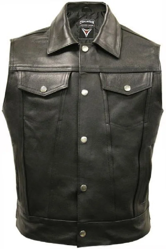 Cut-Off Biker Vest - Trucker