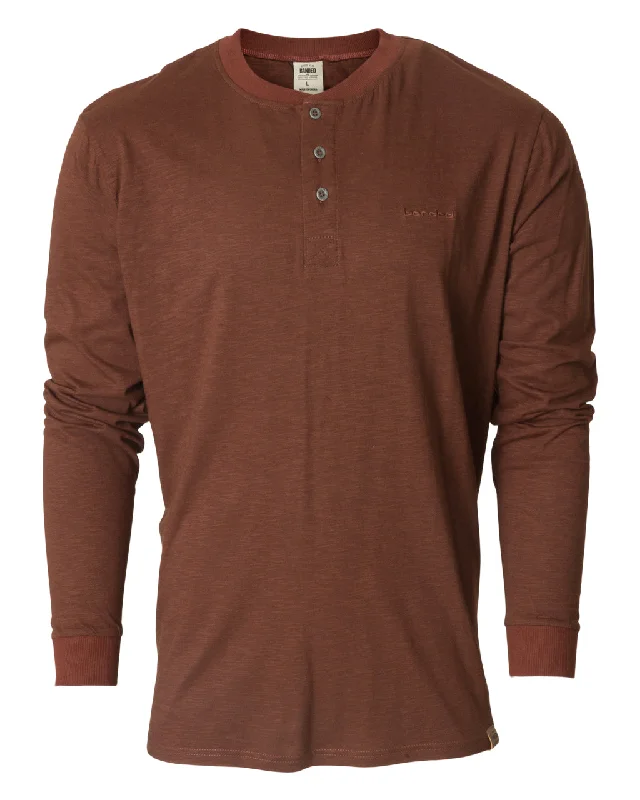 Brush Creek Henley Long-Sleeve Top