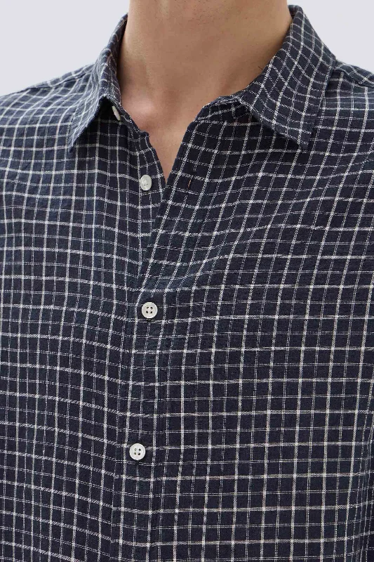 Eden Linen Check Shirt