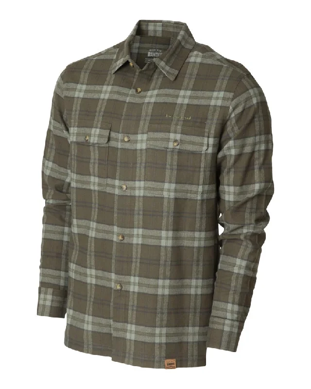 Dark Olive Plaid / Medium