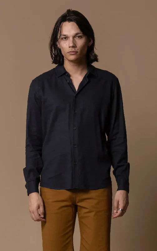 HEMP TENCEL LAUNDERED SHIRT