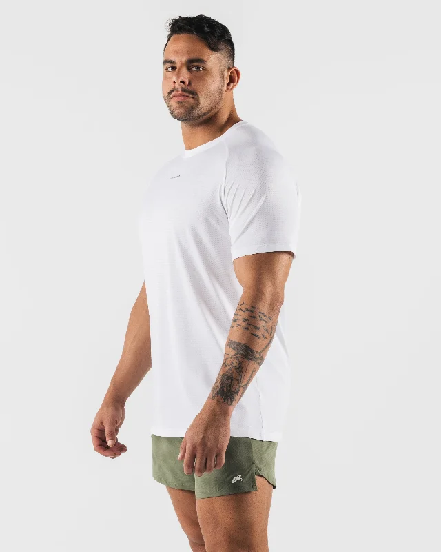 Racer Tee - White