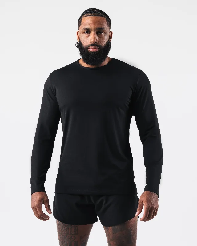 Zero Classic LS Tee 2pk - Black