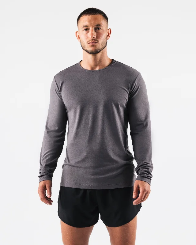 Zero Classic LS Tee 2pk - Grey