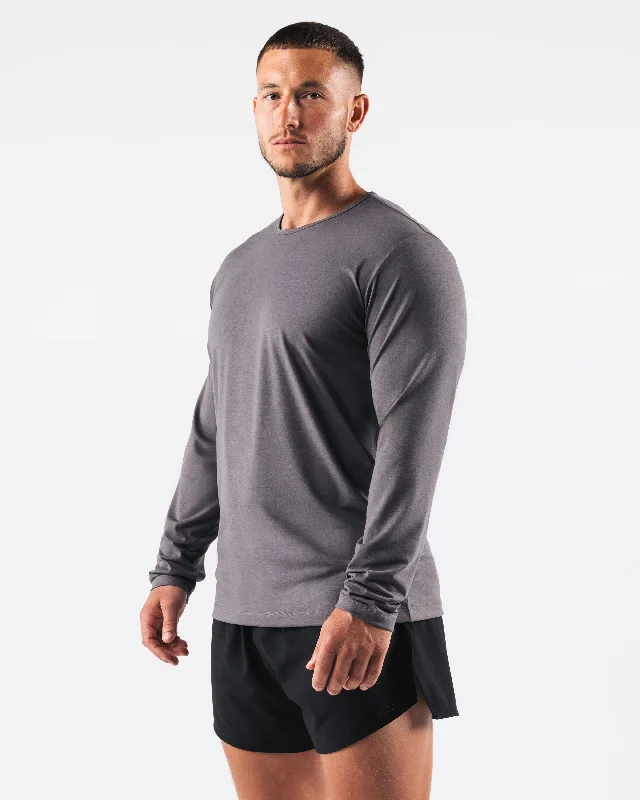 Zero Classic LS Tee 2pk - Grey