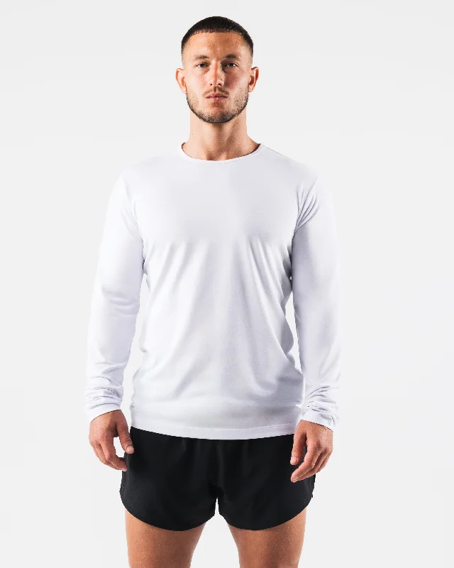 Zero Classic LS Tee 2pk - White