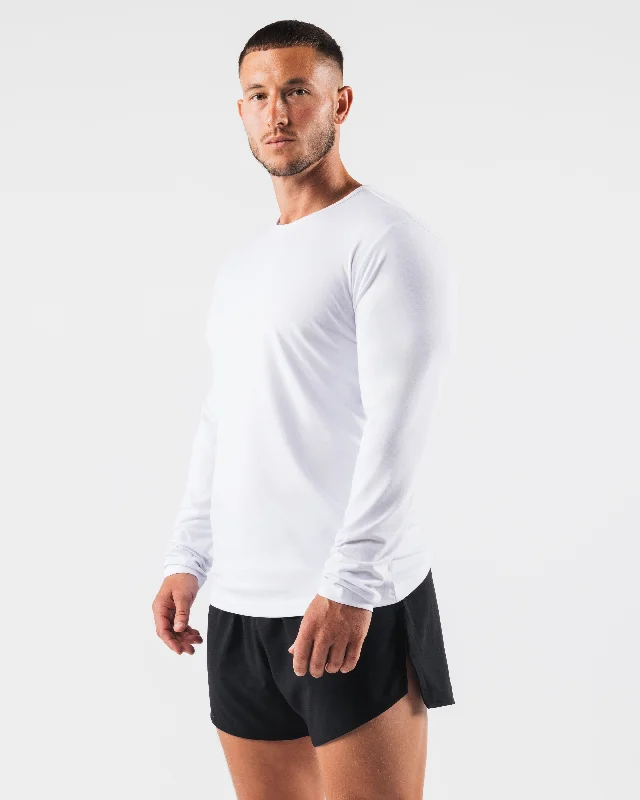 Zero Classic LS Tee 2pk - White