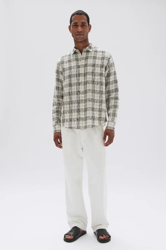 Mercer Linen Check Shirt