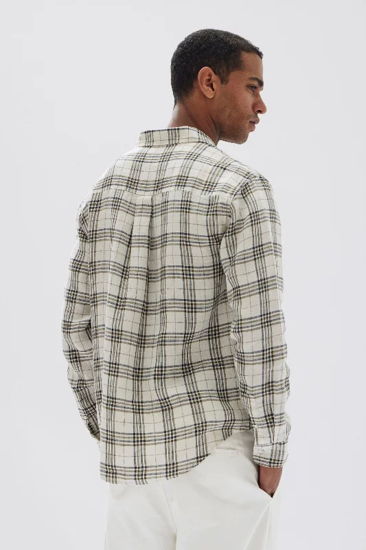 Mercer Linen Check Shirt