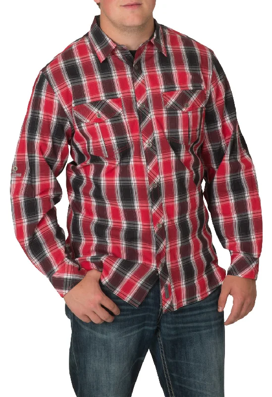 Red Plaid / Small