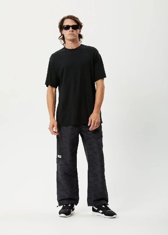 AFENDS Mens Fendsa - Spray Pants - Charcoal