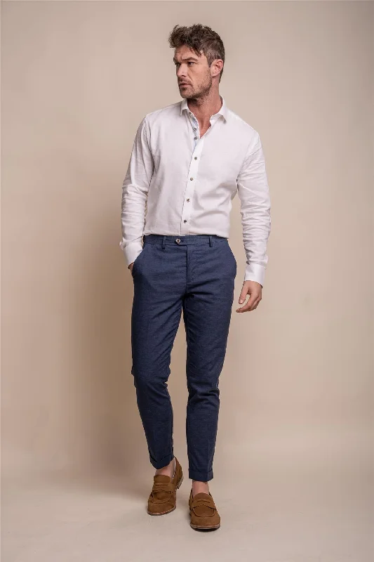 Alvari Navy Trousers