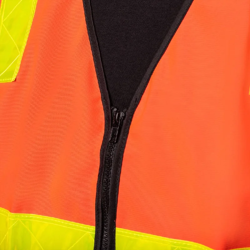 BAD VIC ROADS HI-VIS DAY/NIGHT ZIP SAFETY VEST