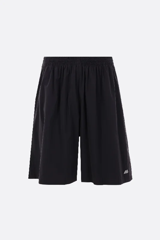 Activewear stretch nylon shorts