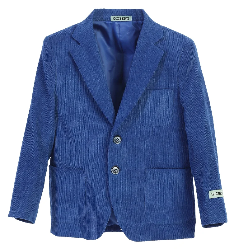 Boys Corduroy Blazer Jacket