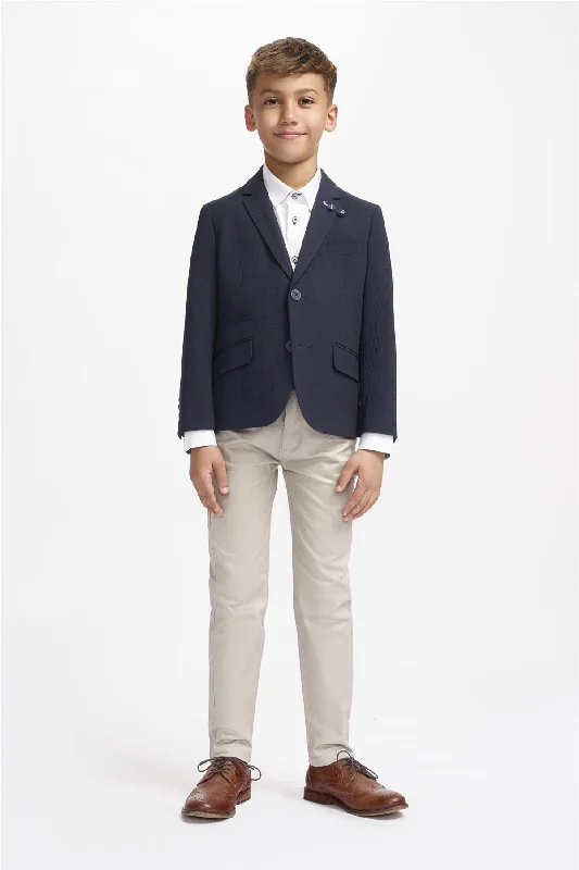 Boys Siren Navy Blazer