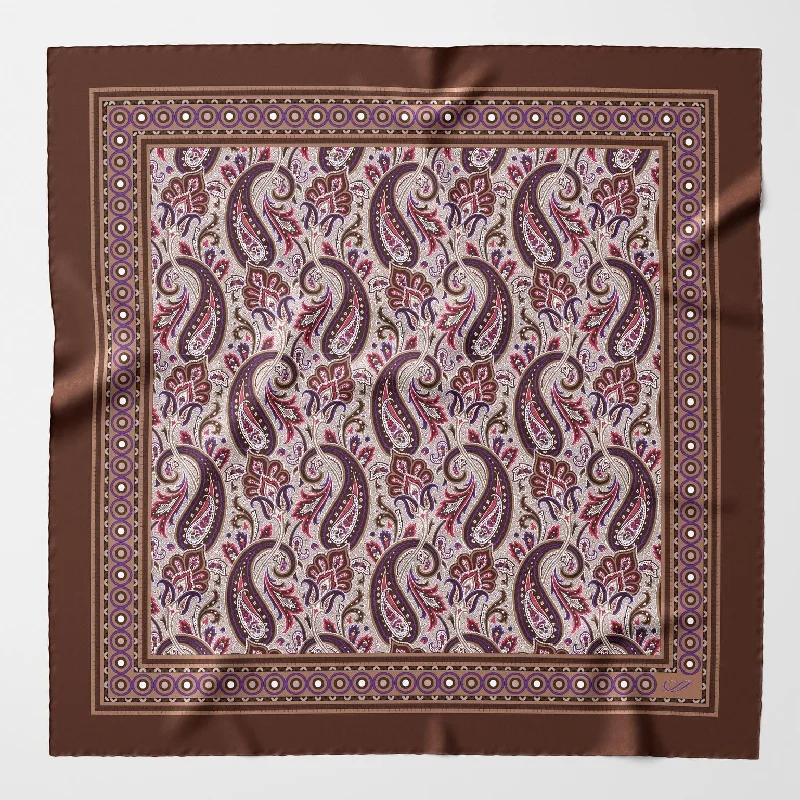 Espada - Silk Neckerchief - Chocolate