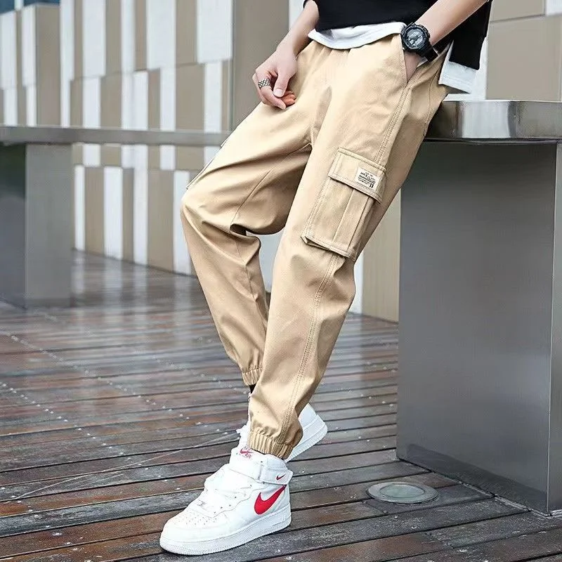 Classic Streetwear Casual Men Ribbons Jogging Pants ( Pack of 2 )