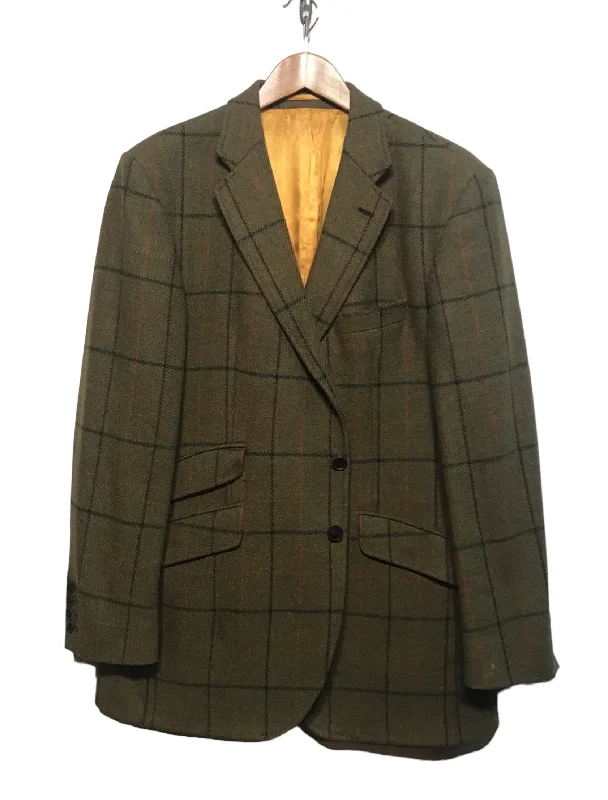 Green Checked Blazer (Size L/XL)