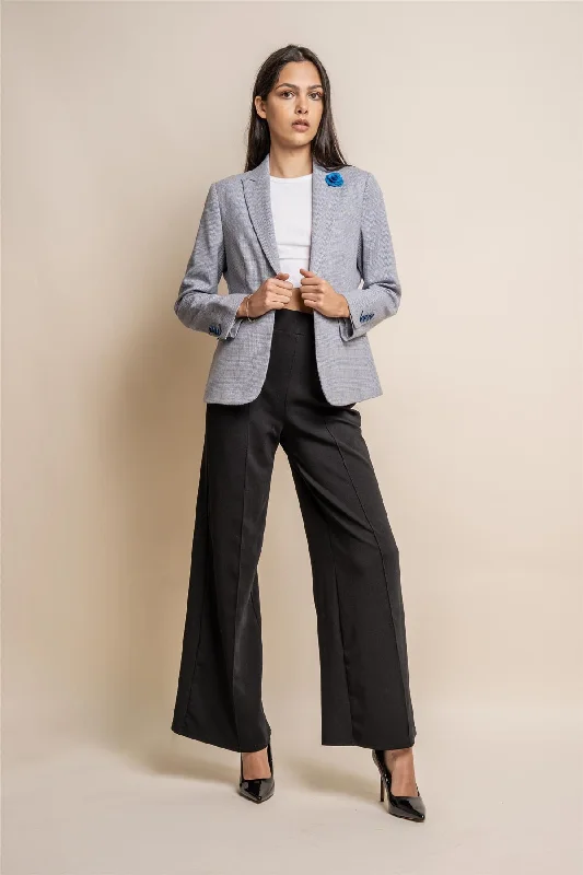 Caridi Sky Check Women's Blazer