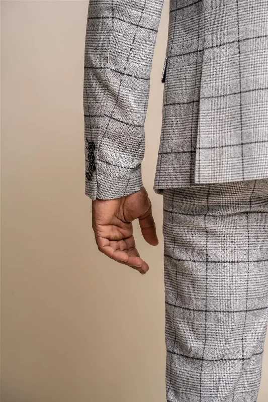 Ghost Tweed Check Blazer