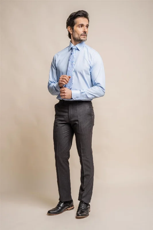 Seeba Graphite Slim Fit Trousers