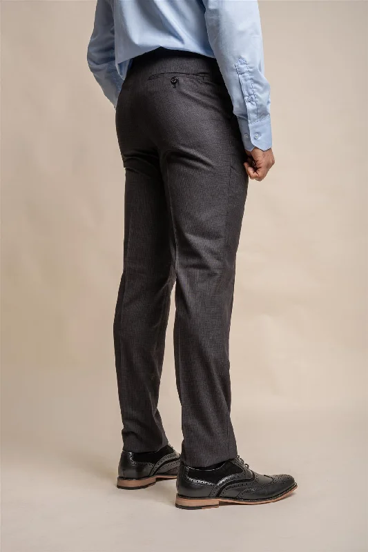 Seeba Graphite Slim Fit Trousers