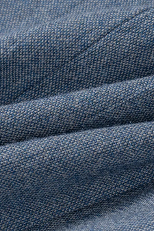 Wells Blue Tweed Blazer